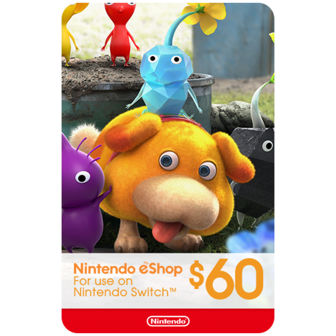  For all your gaming needs - Nintendo eShop Prepaid Card (USD50)